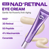NUMBUZIN NO.9 NAD+ RETINOL VOLUMETOX EYE CREAM-20 ML