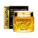FARMSTAY 24K GOLD & PEPTIDE PERFECT AMPOULE CREAM - 80 ML