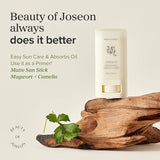 BEAUTY OF JOSEON MATTE SUN STICK: MUGWORT+CAMELIA SPF50+PA++++18 ML